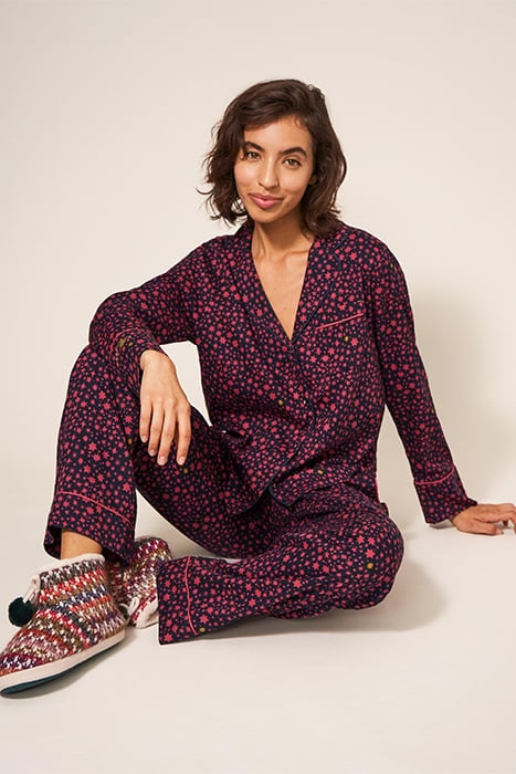 NINA PJ BOTTOM NAVY 3