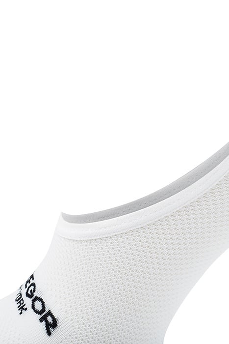 NEW YORK FOOTIES 6-PACK WHITE WITH ANTI-SLIP WHITE 4