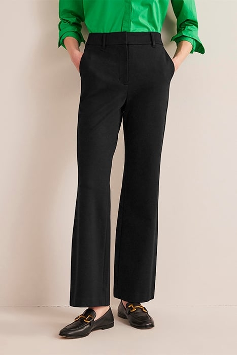 HAMPSHIRE FLARED TROUSERS BLACK 1