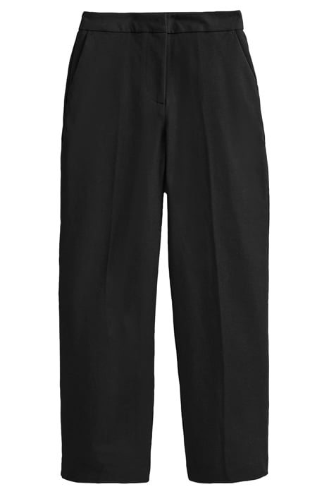 BI-STRETCH CROP FLARE TROUSERS BLACK 4