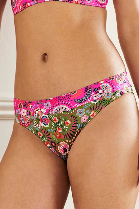 ITHACA PANEL BIKINI BOTTOMS PEA, DECORATIVE MEADOW 1