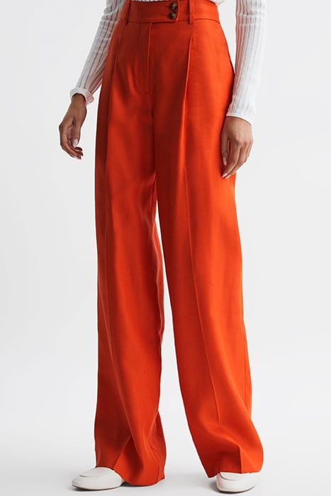 HOLLIE-WIDELEG WIDE-LEG & FLARED PANTS ORANGE 1