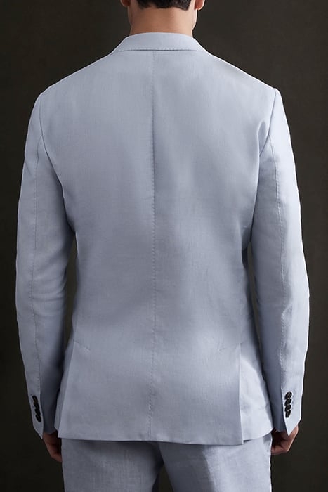 KIN-LINEN BLAZER BLUE 2
