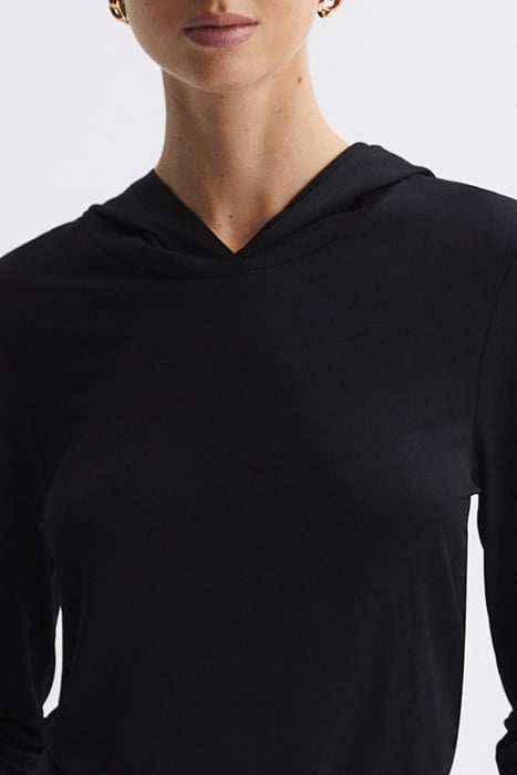 EMILIA-DRAPE PAJAMAS BLACK 5