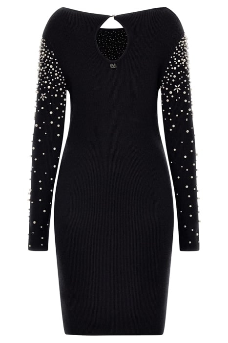 KIM PEARLS LS DRESS SWTR DOWNEY HEATHER 5