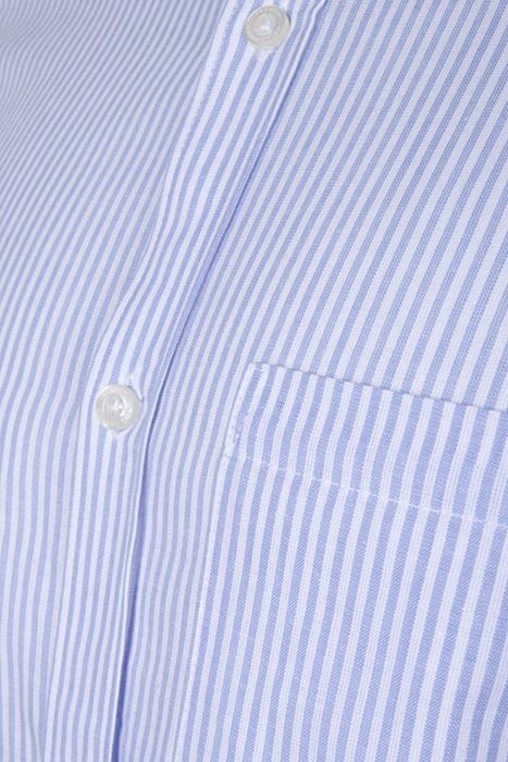 CHECKED & STRIPE POCKET LS SKY STRIPE 3