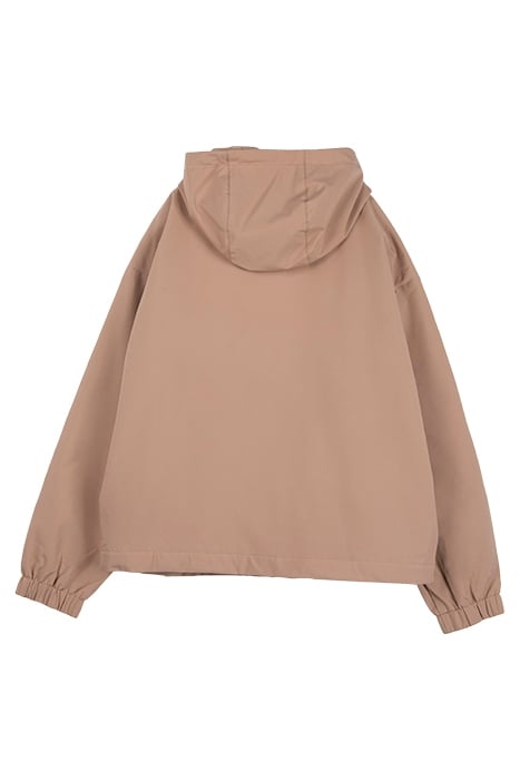 HOODED JACKET WARM TAN 2