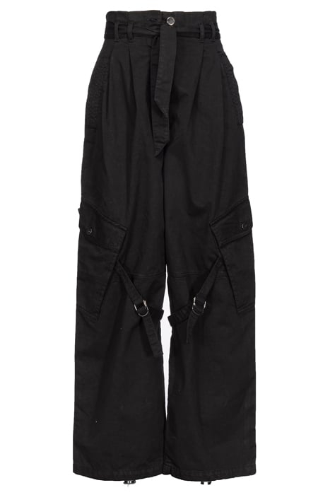 MOSCARDINO PANTALONE GABARDINA BLACK 2