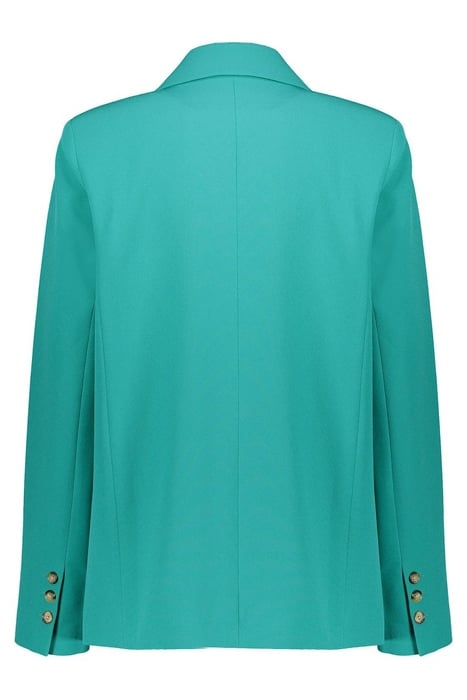 BLAZER SOLID TEAL 4