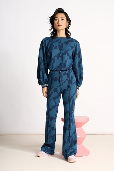 PANTS - SWIRL HORIZON BLUE 1