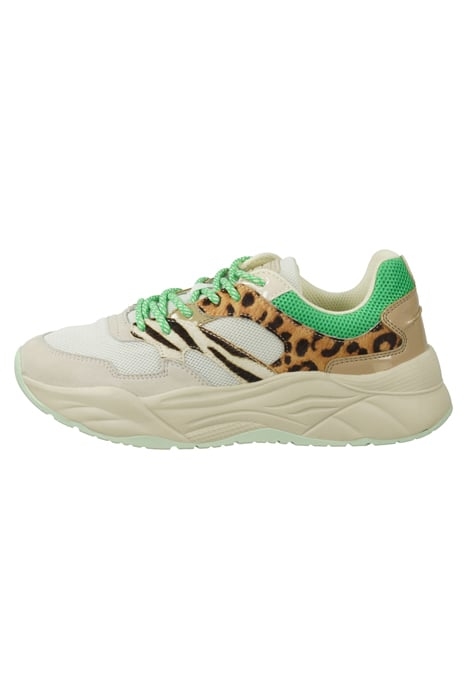 CELEST SNEAKER GREEN ANIMAL PRINT 6