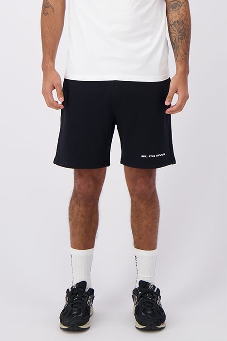CURSIVE SCRIPT SHORTS BLACK 1
