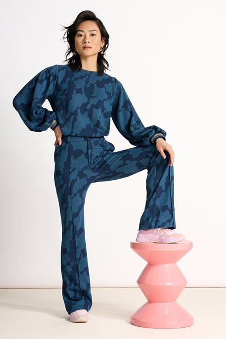 PANTS - SWIRL HORIZON BLUE 3