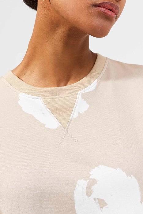 PERI AIMEE JERSEY TOP CEMENT MULTI 3