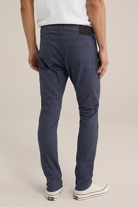 5POCKET MID WAIST DARK BLUE 2