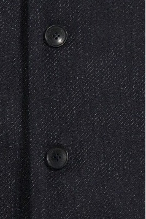 NAVY SEMI-PLAIN COAT NAVY 5