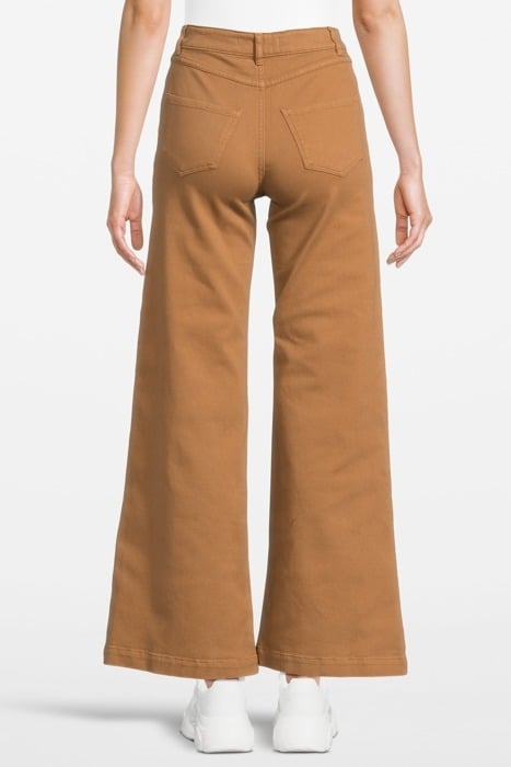 CAMEL FLARED JEANS 2