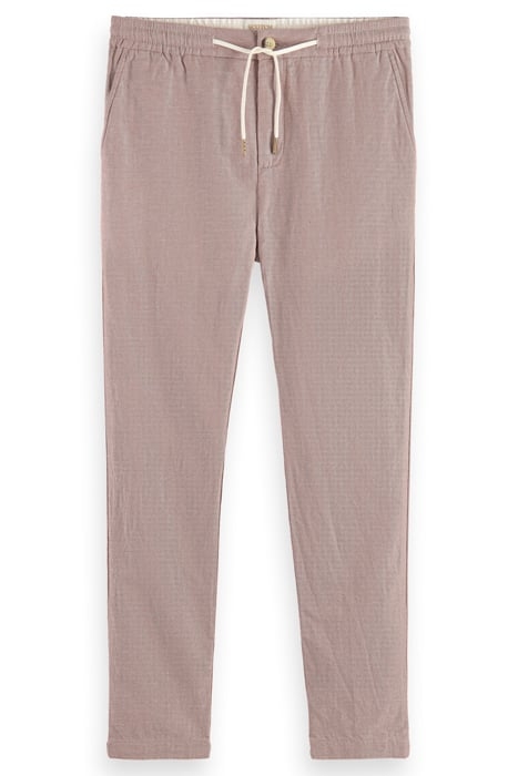WARREN - COTTON/ LINEN TWILL JOGGER DRIFTWOOD 4