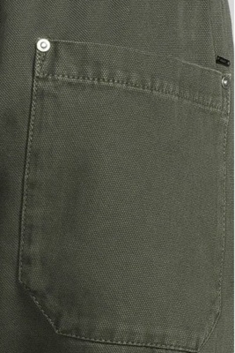 KHAKI CROPPED BAGGY TROUSERS KHAKI 5