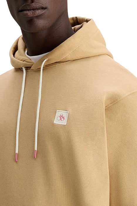 ESSENTIAL LOGO BADGE HOODIE SEASTONE 7