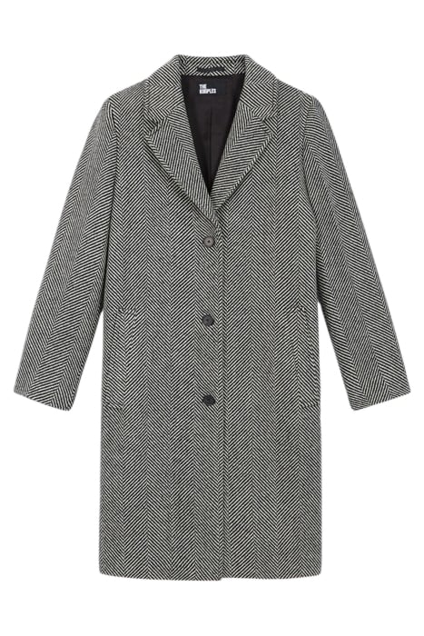 COAT DETAILED WITH TOP-STITCHED FLAP POCKETS AND ELBOW PADS 2