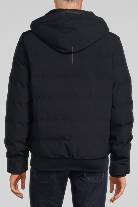 NAVY NYLON WATERPROOF BREATHABLE PADDED JACKET NAVY 2