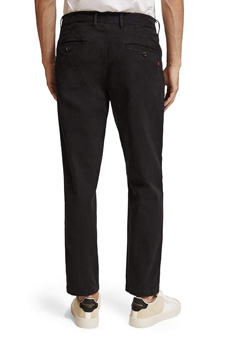 DRIFT- GARMENT-DYED STRETCH COTTON TWILL CHINO BLACK 2