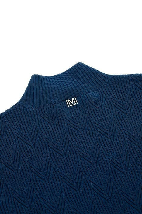 MARCIANO BY GUESS ARLET SWEATER TOP BLUE KNITTED OPAL 6