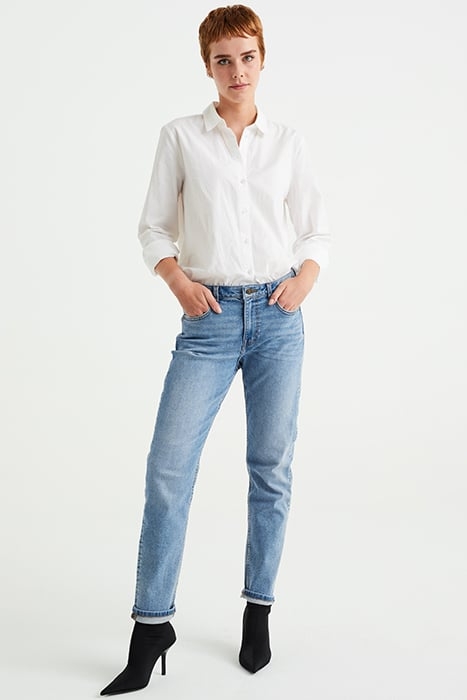 5POCKET HIGH WAIST LIGHT BLUE 3