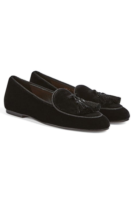 LIBERTY VELVET TRIM FLAT BLACK 2