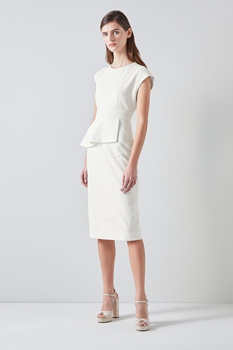DR MIA FITTED DRESS IVORY 3