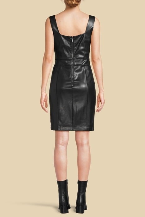 SL JANICE DRESS JET BLACK MULTI 2