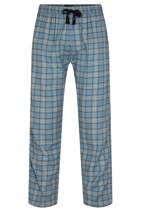 HUGO PYJAMAS PANTS CHECK LAKE BLUE 1