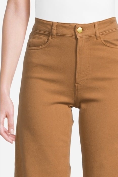 CAMEL FLARED JEANS 4
