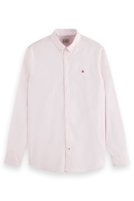 ESSENTIAL OXFORD SOLID SHIRT SEA FLOWER 1