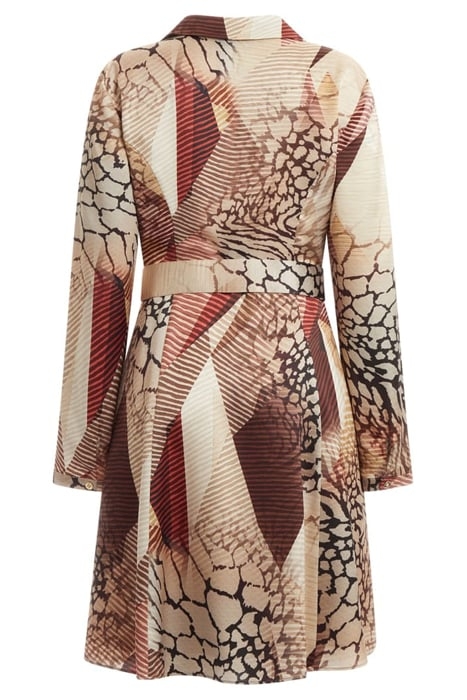 SOPHIA FLARE DRESS EARTH RHAPSODY PRINT 4