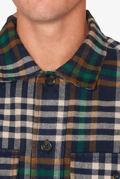 SIEVEN CHECK GREEN TREE TOP 6