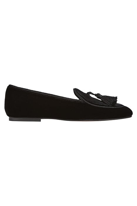 LIBERTY VELVET TRIM FLAT BLACK 1