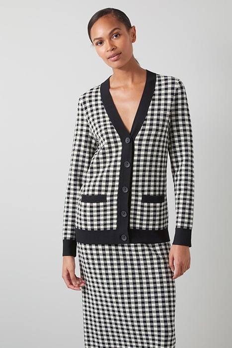 SK LEA CHECKED BLUE CHECK 3