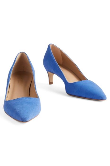 AVA POINTED PUMP BLUE 3