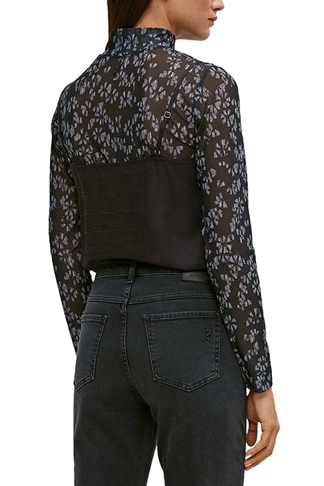 COMMA BLOUSES BLACK 2