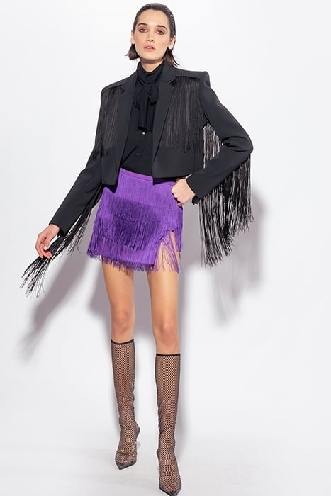 SCOZIA BLUSA GEORGETTE BLACK 2