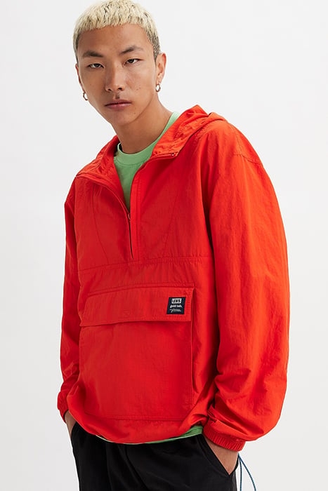 BOLINAS LIGHT JACKET RED 5