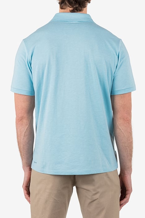 H2O DRI ACE SLUB POLO SHORT SLEEVE SEA HAZE 2