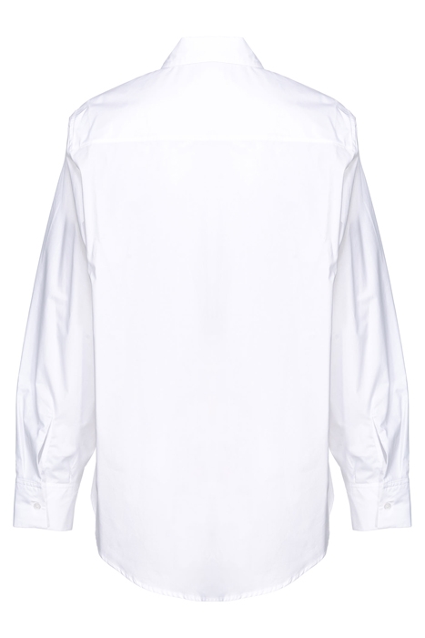 CRONISTA CAMICIA POPELINE COTONE RADIANT WHITE 2