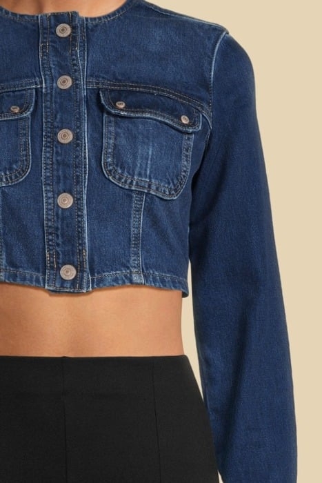 LYSSA CROP JACKET ALDER 4