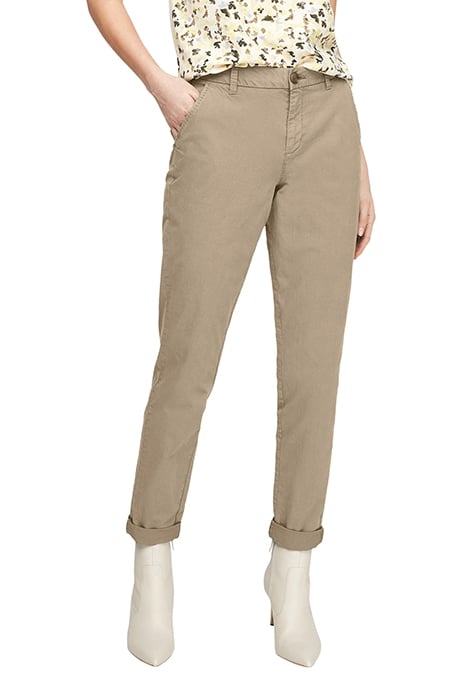 S.OLIVER PANTS LIGHT KHAKI 1