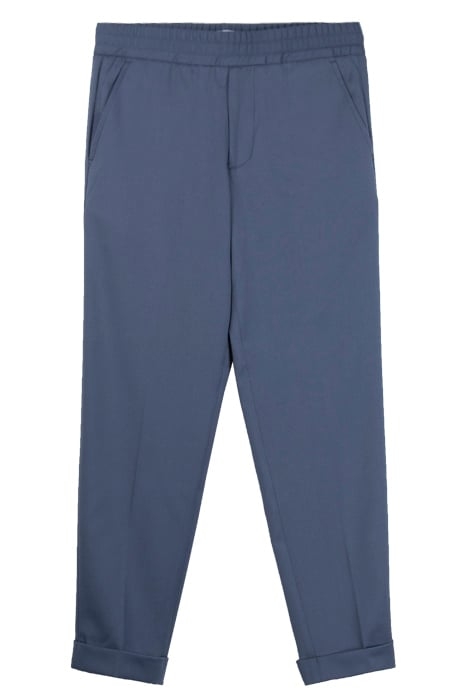 M. TERRY CROPPED TROUSER BLUE GREY 4