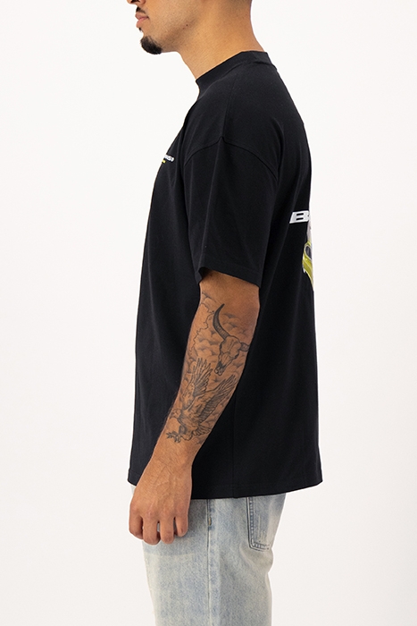 CHECK IN TEE BLACK 3