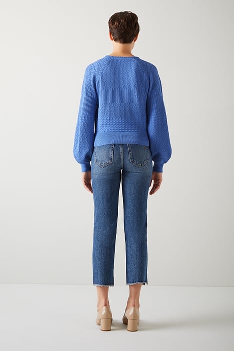 PENELOPE- V CARDIGAN WEDGEWOOD 2